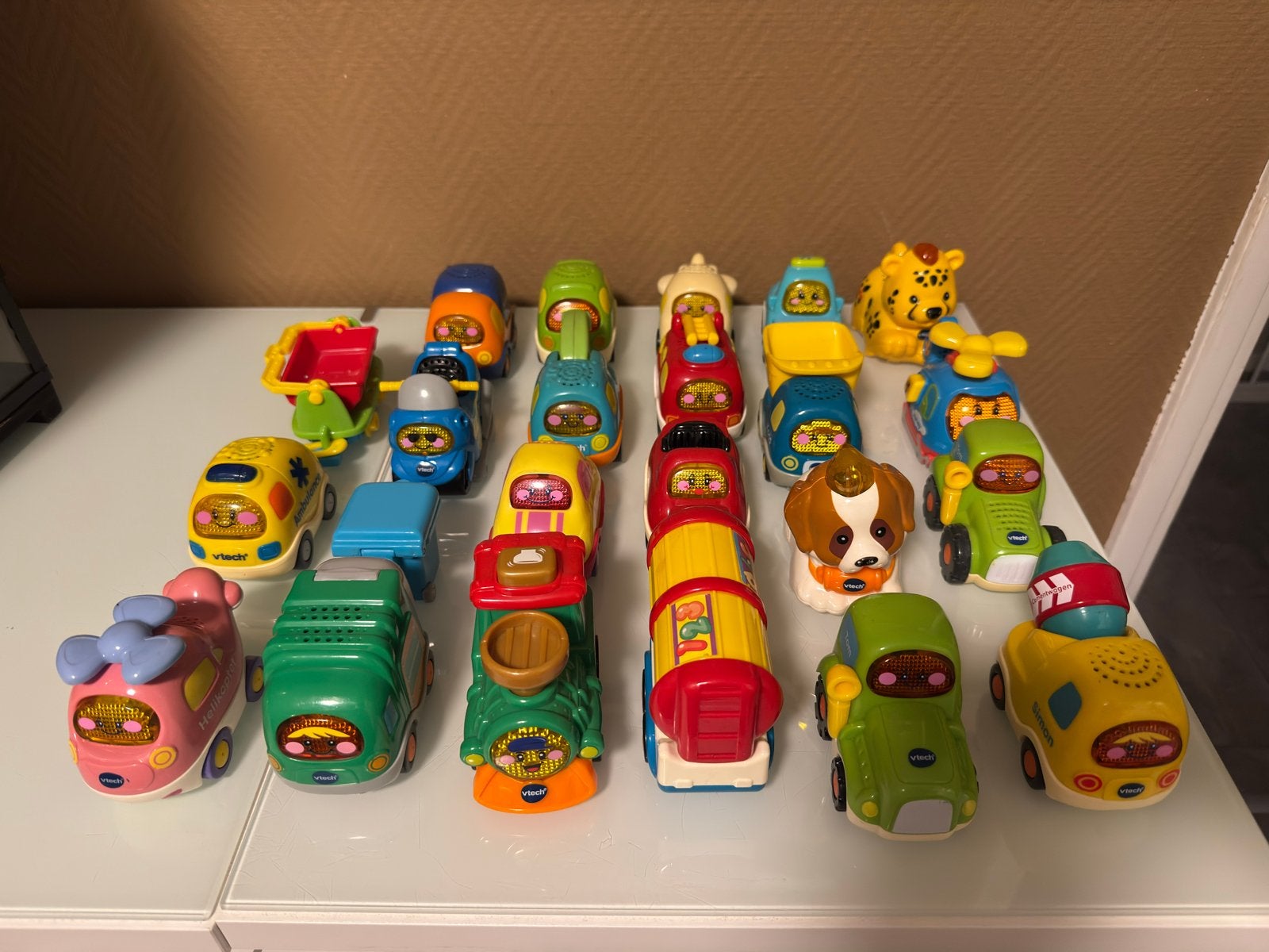 Grote collectie VTech Toet Toet Auto's en Zoef Zoef Dieren, Ophalen of Verzenden, Gebruikt