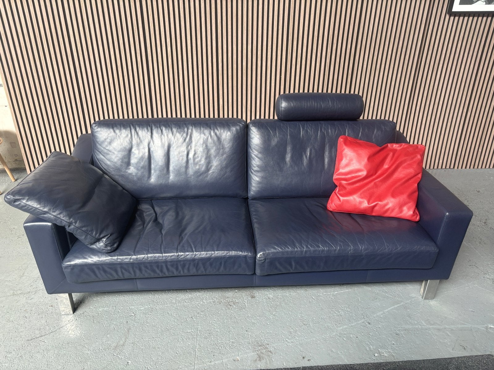 GRATIS LEVERING Set Leolux Antonia Banken 210x90 GEREINIGD, Hoekbank, Ophalen of Verzenden, Zo goed als nieuw, 200 tot 250 cm