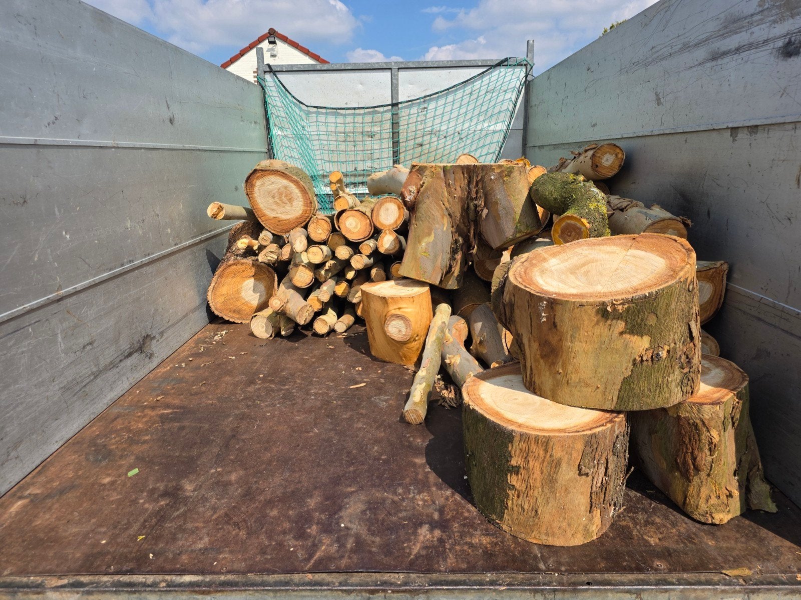 Brandhout: Blokken en Stammen eucalyptus, Tuin en Terras, Minder dan 3 m³, Ophalen, Eikenhout, Blokken