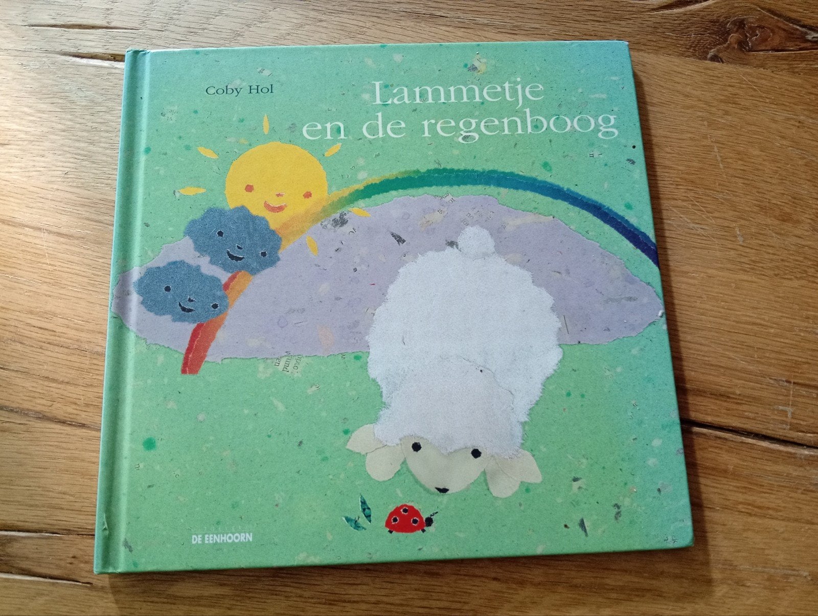 Lammetje en de regenboog - Coby Hol (kinderboek), Boeken, Coby Hol, Ophalen of Verzenden, Zo goed als nieuw, 2 tot 3 jaar