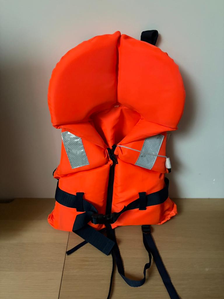 Zwemvest / Reddingsvest kind (20-30 kg) mét fluitje, Ophalen, Zo goed als nieuw, Overige typen