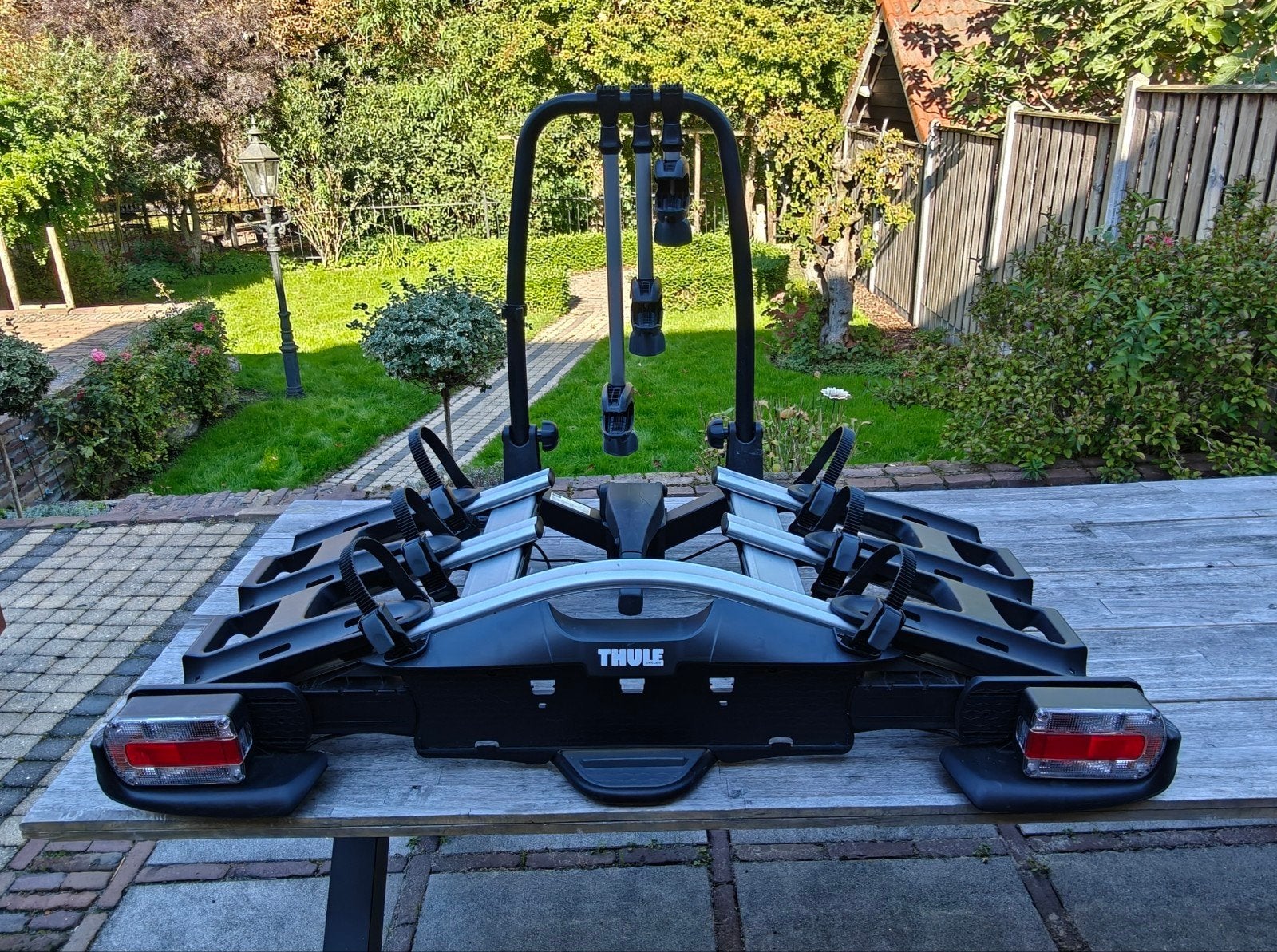 Thule VeloCompact 927 fietsendrager voor 3 fietsen, Ophalen, Zo goed als nieuw