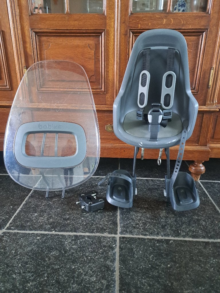 Fietsstoeltje Bobike met windscherm, Ophalen, Voorzitje, Bobike, 0 t/m 13 kg