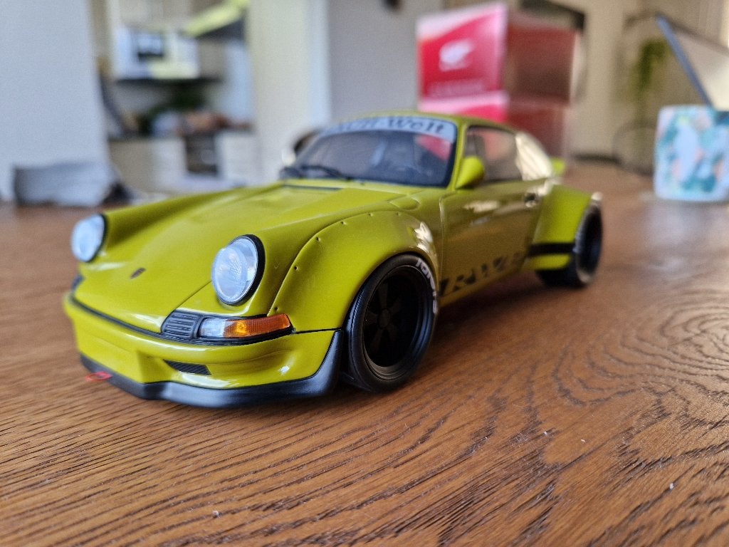 Porsche RWB 930 Classic nieuw in originele GT spirit doos, Hobby en Vrije tijd, Modelauto's | 1:18, Ophalen of Verzenden, Nieuw