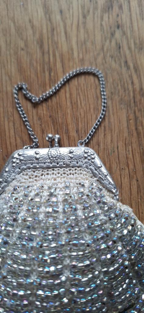 Vintage Kralentasje/beursje, Antiek en Kunst, Curiosa en Brocante, Ophalen of Verzenden