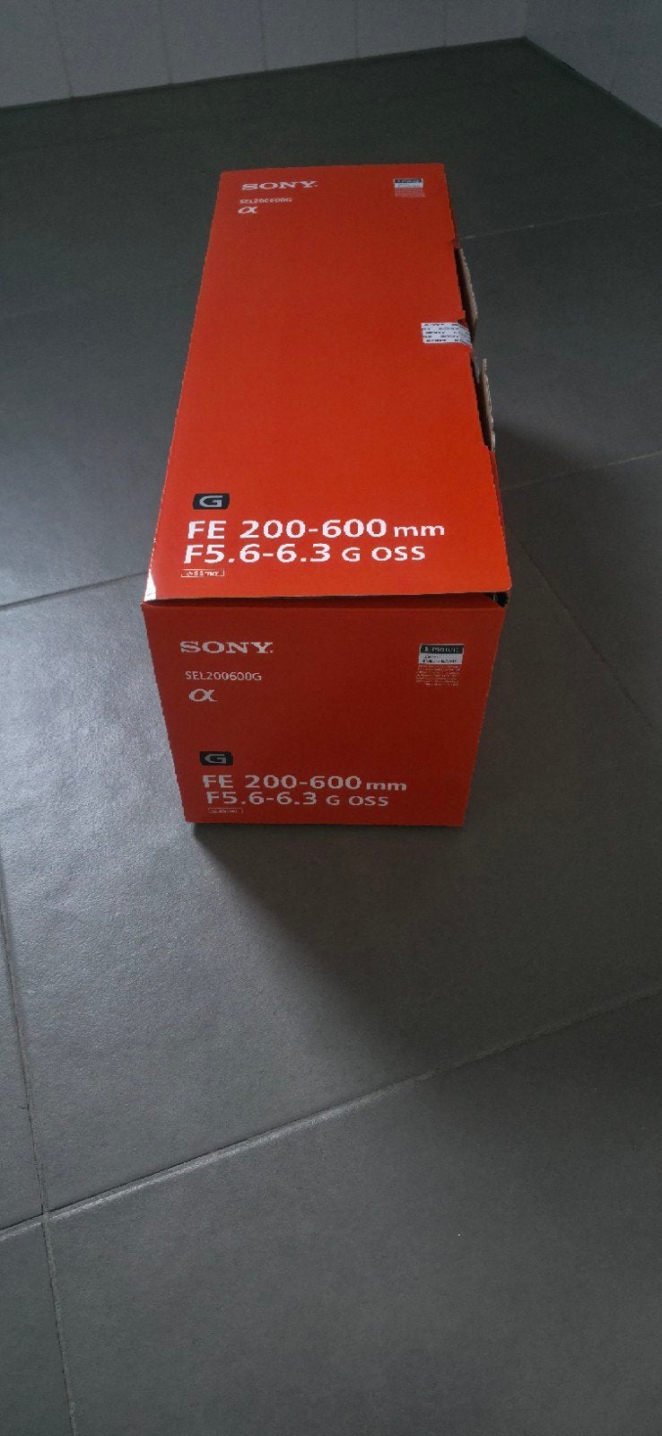 Sony FE 200-600mm F5.6-6.3 G OSS  splinternieuw, Sony E-mount, Sony, Autofocus, Nieuw