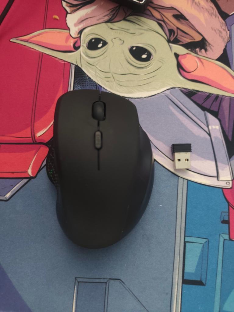 Wireless Optical Mouse – Rechargeable 2.4G, Computers en Software, Muizen, Zo goed als nieuw, Ophalen of Verzenden