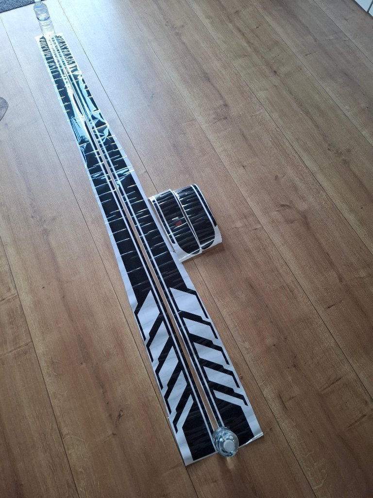 Race striping, Auto diversen, Ophalen