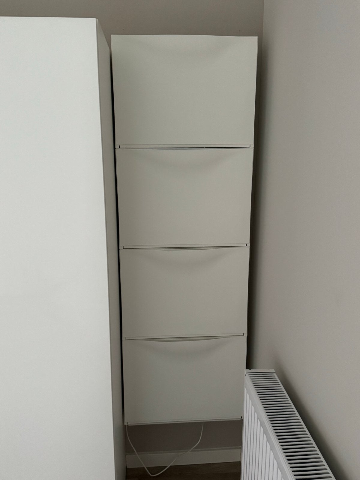 Schoenenkast - Wit, Huis en Inrichting, Ophalen, Nieuw