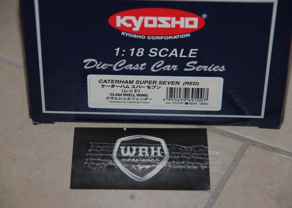 1:18 Caterham Super Seven rood Kyosho NIEUW IN DOOS WRH, Verzenden, Nieuw, Auto, Kyosho