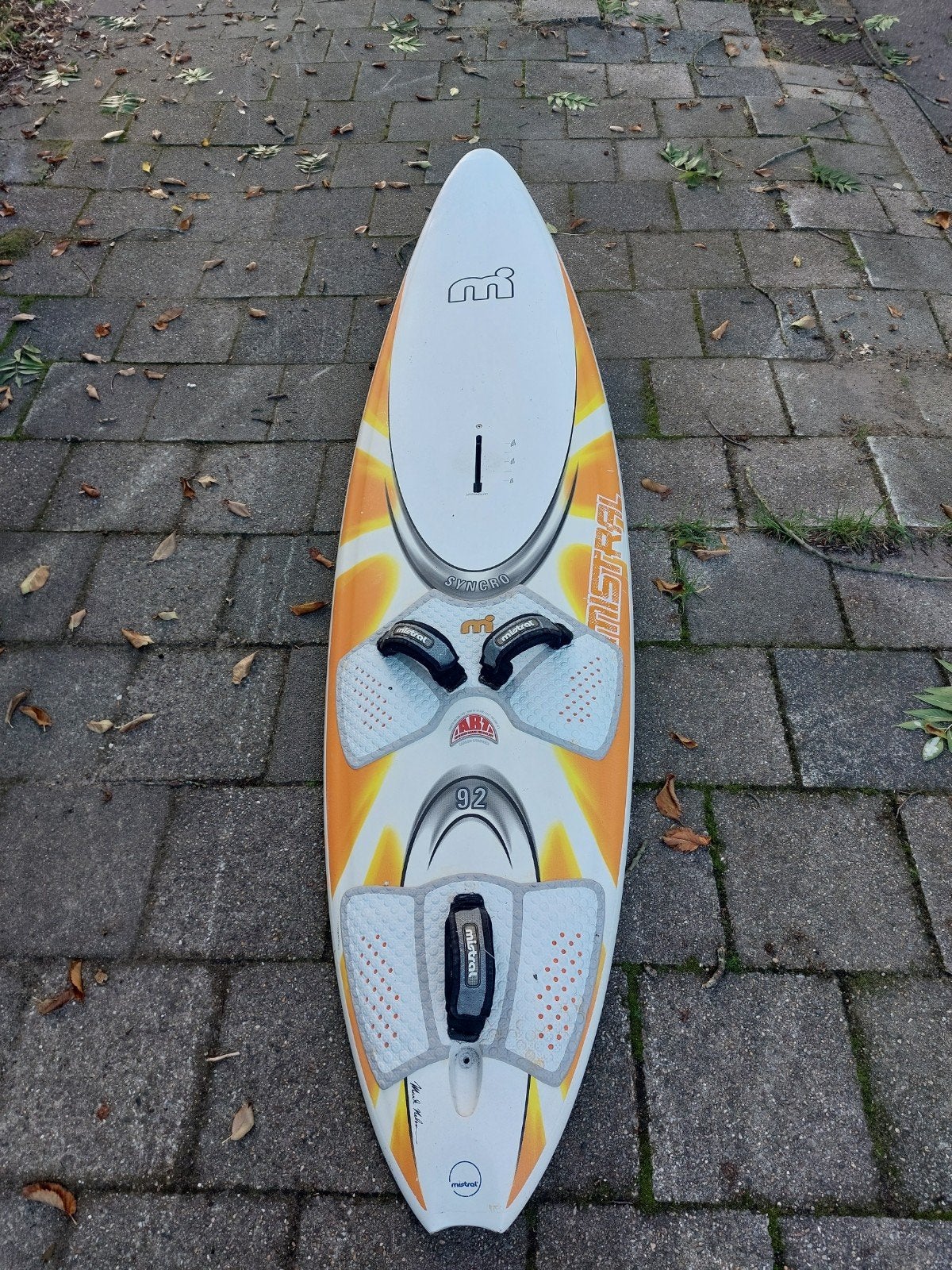 Mistral Windsurfplank 92 liter - Freestyle Wave, Ophalen of Verzenden, Gebruikt, Plank
