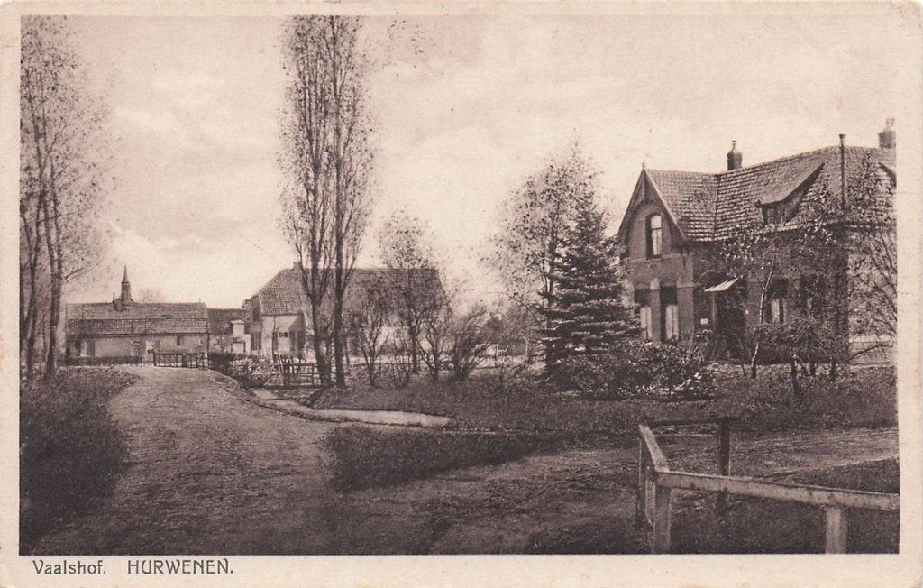 703-277-015 Vaalshof Hurwenen, Verzenden, Voor 1920, Zuid-Holland
