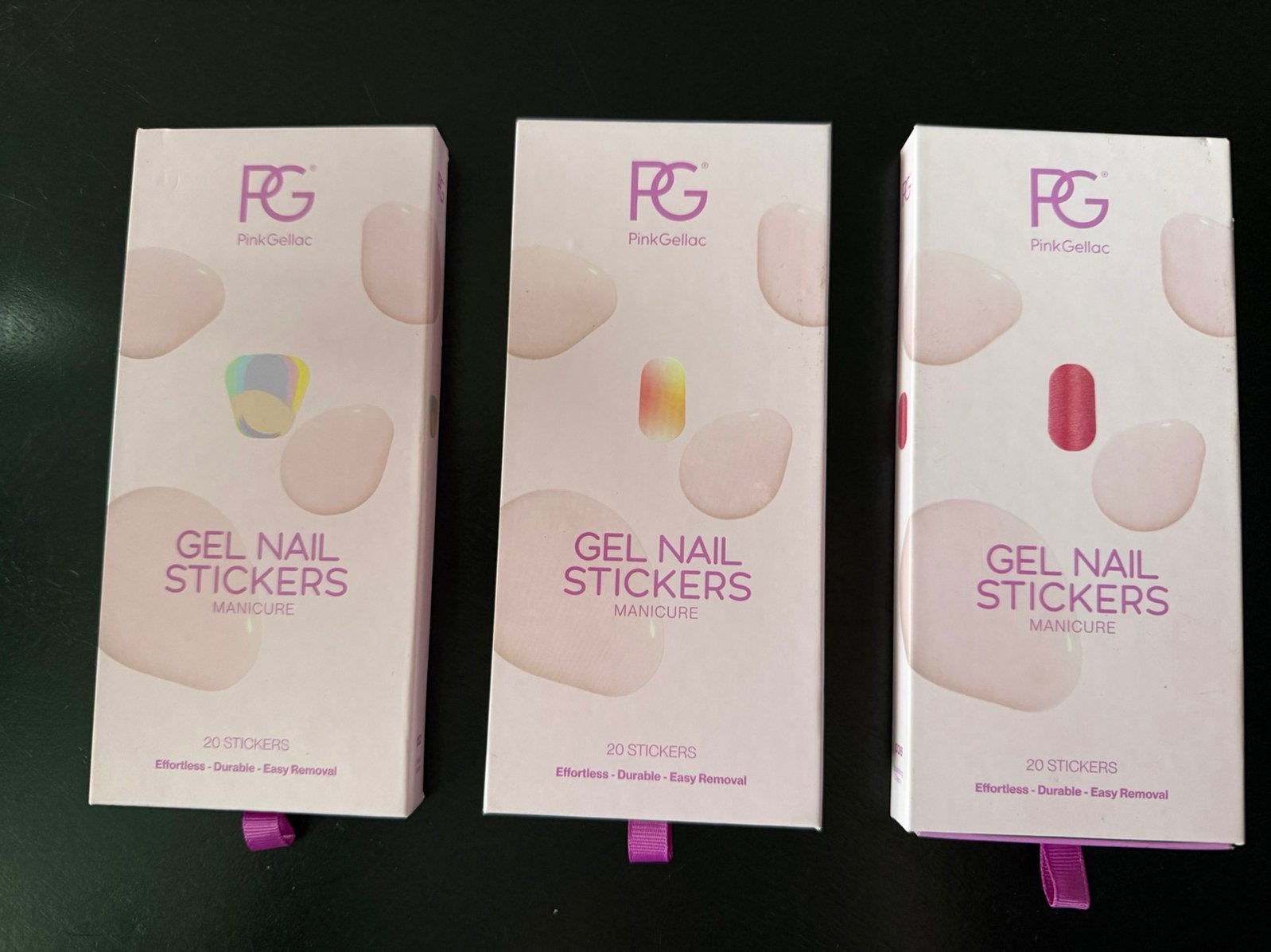 Pink gellac nagelstickers , nail stickers , gelnagelstickers, Ophalen of Verzenden, Nieuw, Handen en Nagels, Toebehoren