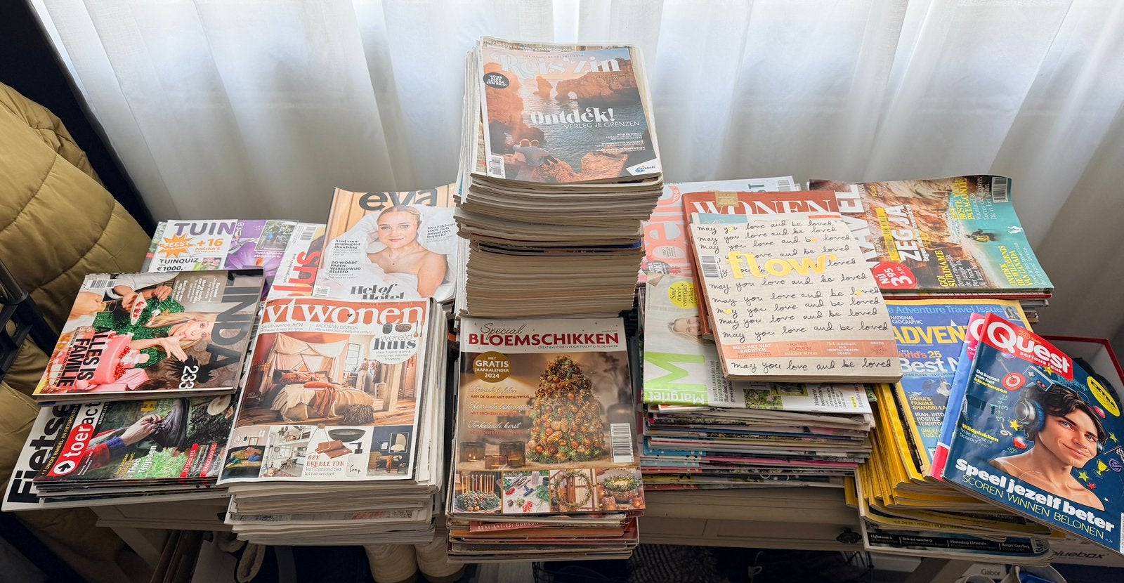 GRATIS: Oude tijdschriften, Boeken, Ophalen, Gelezen, Damesbladen