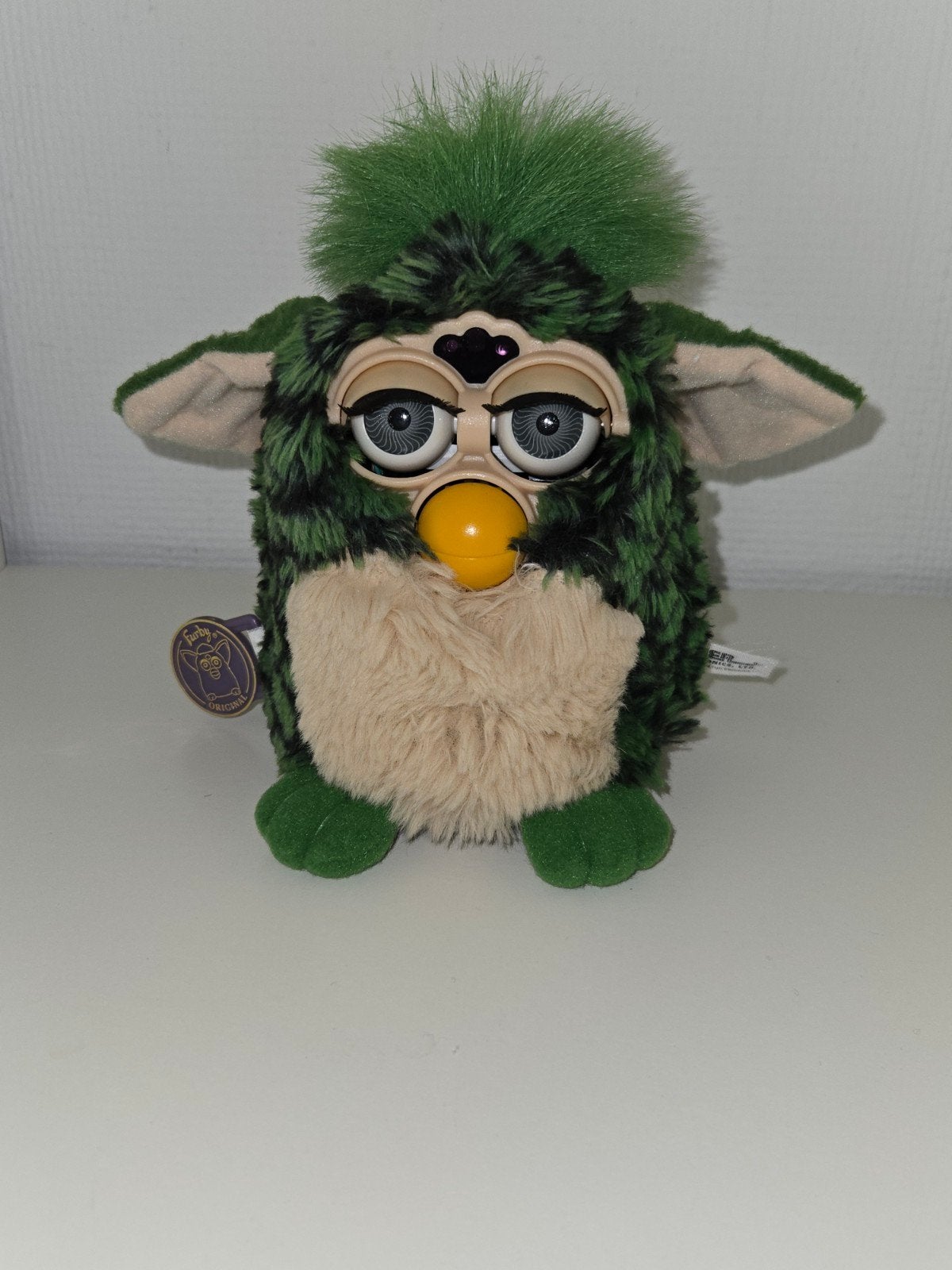 Originele Tiger Furby uit 1998 - Groen/Zwart, Ophalen