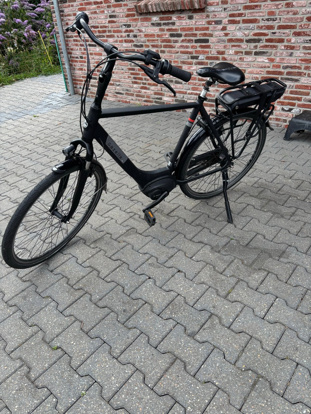 Gazelle Paris C7+ elektrische fiets, Ophalen, Gebruikt, 51 tot 55 cm, 50 km per accu of meer