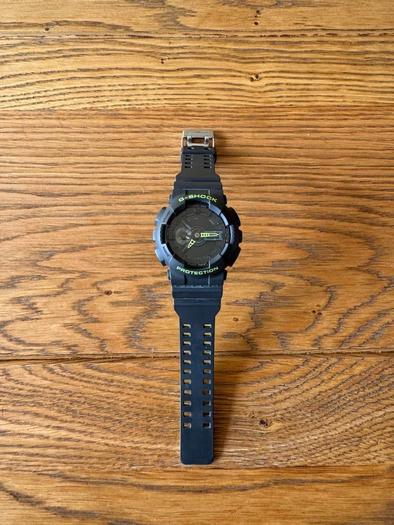 Casio G-Shock GA-110 LN, Casio, Kunststof, Polshorloge, Kunststof