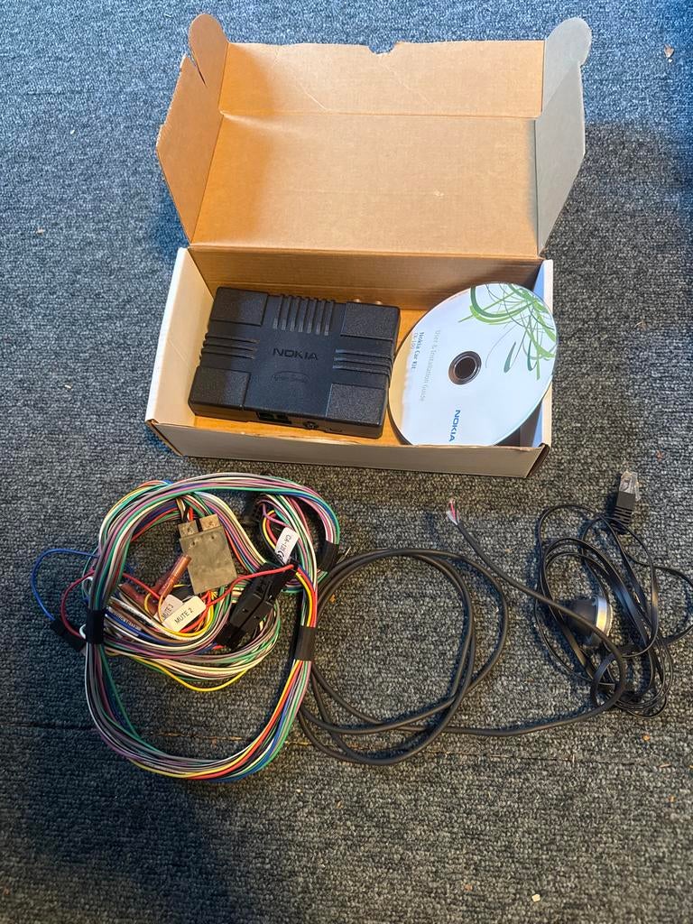 Nokia CK-100 Carkit voor in de auto, Verzenden, Inbouw, Nokia, Complete carkit