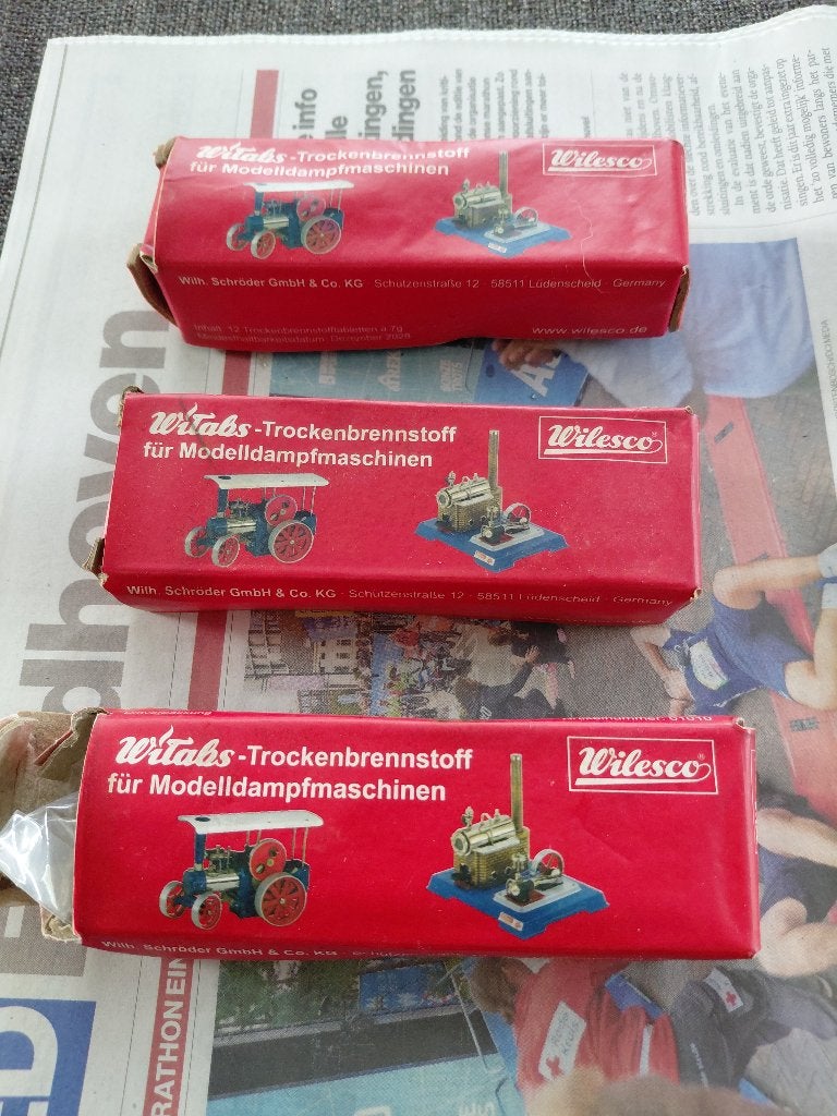 Wilesco witabs, Ophalen of Verzenden, Zo goed als nieuw