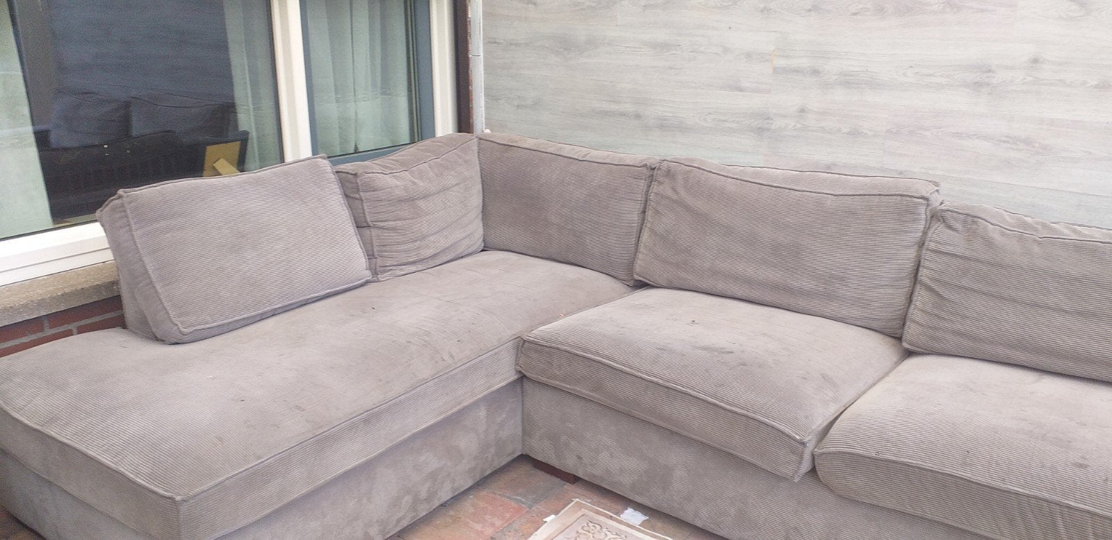 Te  koop nog goede bankstel staat in serre, Ophalen, Gebruikt