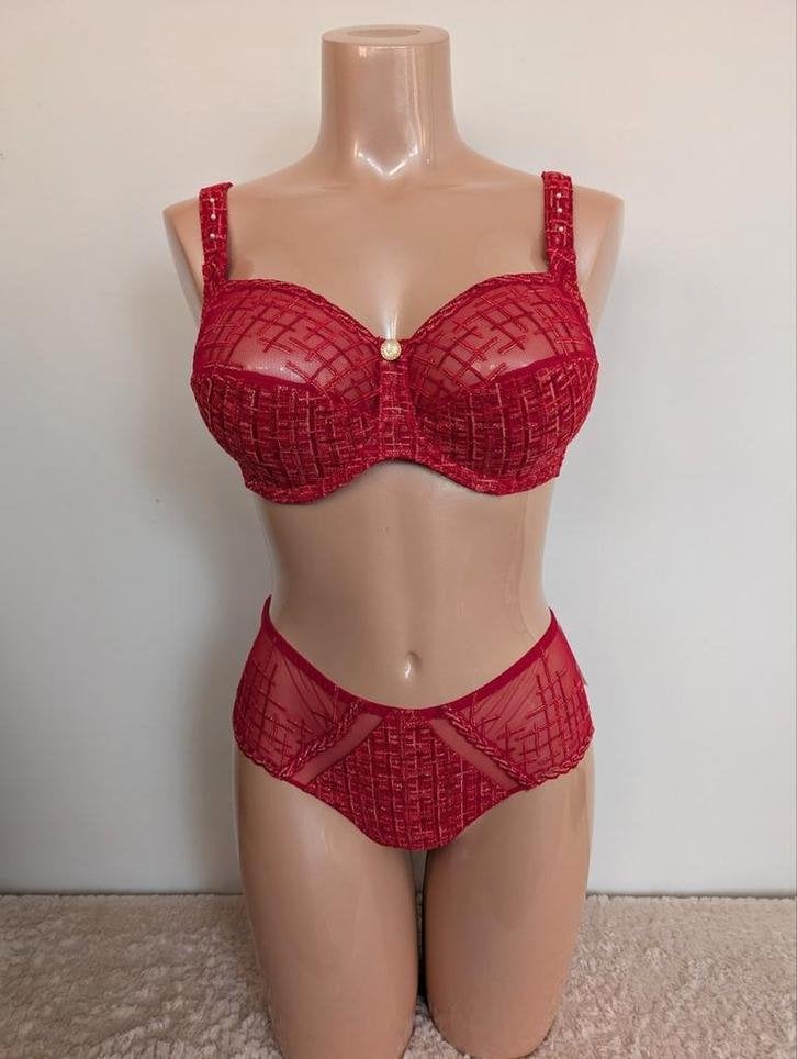 Nieuw louisa bracq bh  90d 95d 80e 85e 90e 95e 80f 85f, ., Ophalen of Verzenden, ., Rood