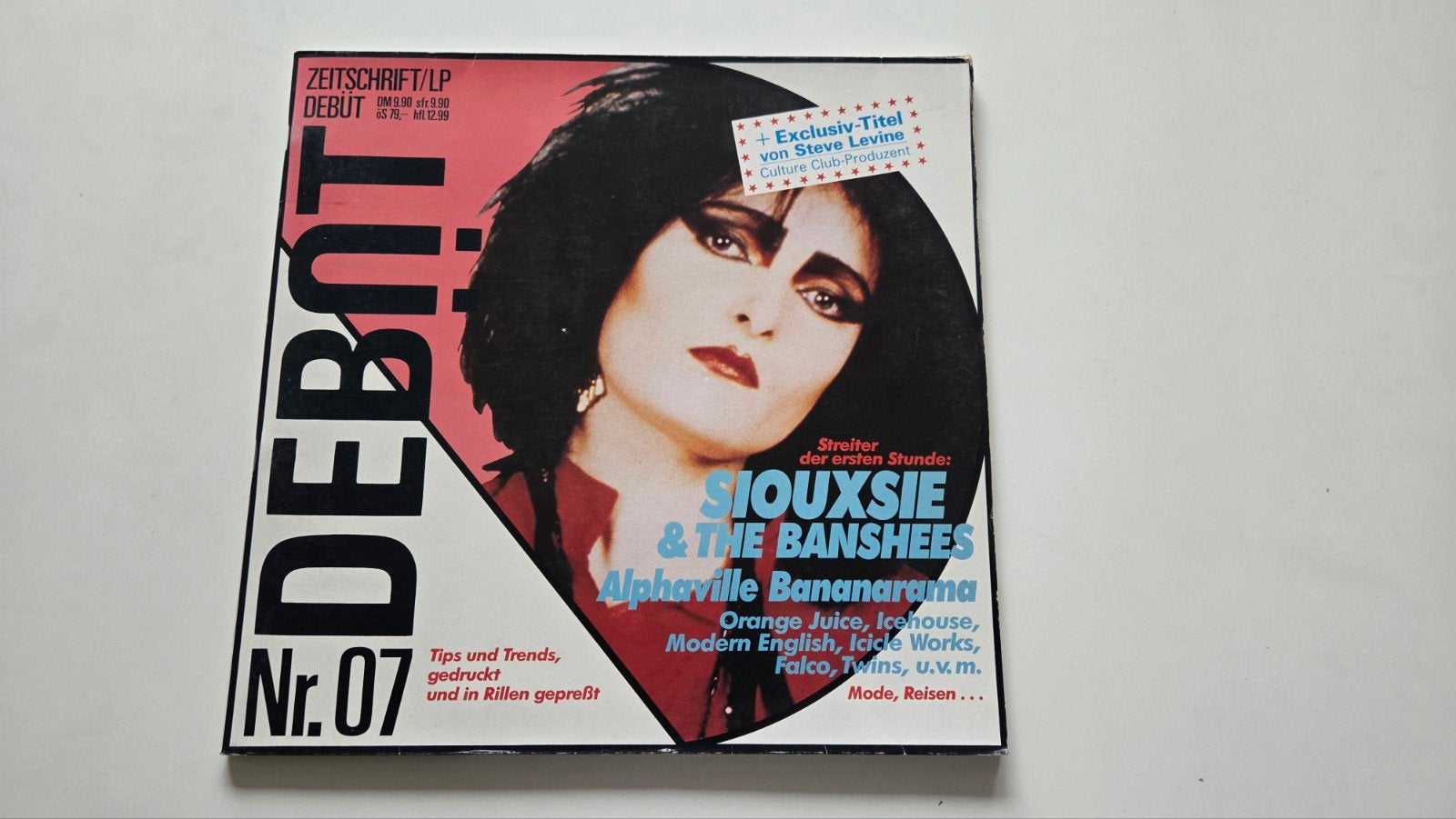 DEBÜT Nr. 07 LP met Siouxsie & The Banshees en meer, LP, Gebruikt, Verzenden, Originele persing
