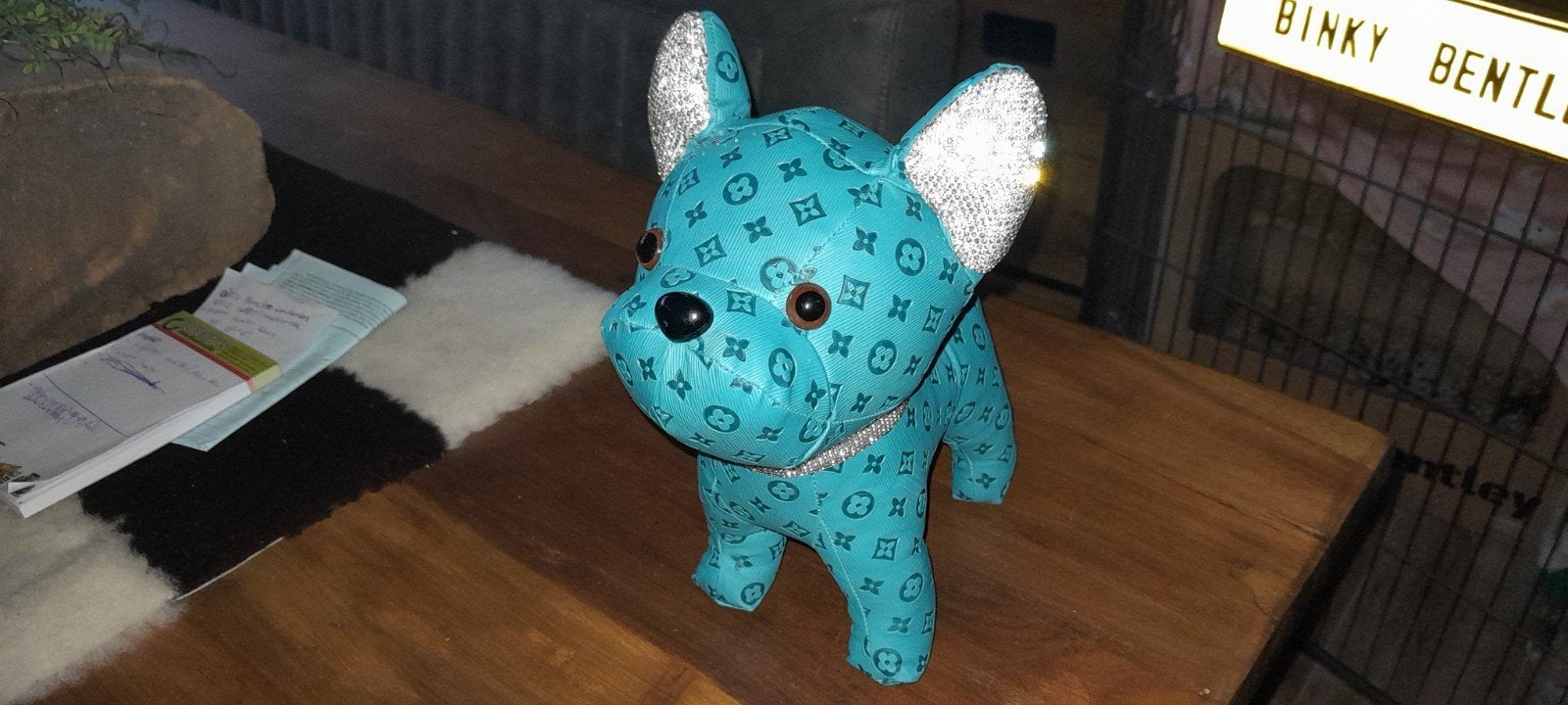 decoratie bulldog, Verzamelen, Ophalen of Verzenden, Zo goed als nieuw