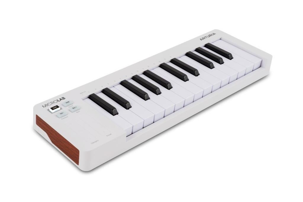 Arturia MicroLab MK3 White USB/MIDI keyboard, ., Nieuw, Ophalen of Verzenden, .