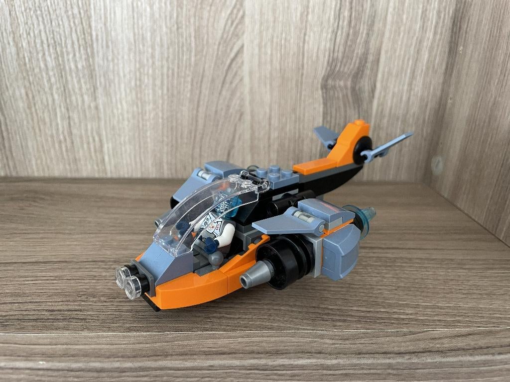 Cyberdrone (31111), Lego, Ophalen of Verzenden, Compleet, Zo goed als nieuw