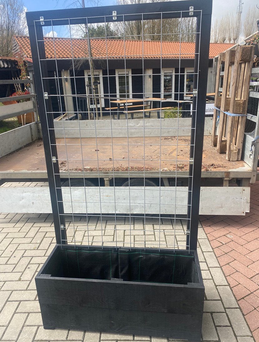 Plantenbakken op maat bijv voor balkon  tuin terras, Ophalen of Verzenden, Zo goed als nieuw, Rechthoekig, Tuin