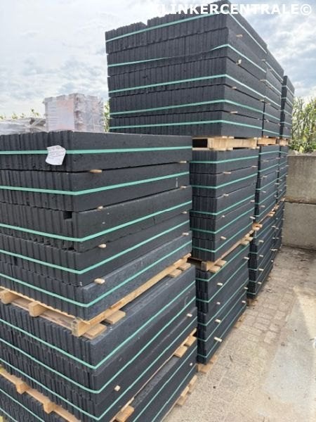 1.100stuks antraciet 5x15x100cm beton/opsluitbanden B-keus, Tuin en Terras, Waalbandijk 155     6651 KD  Druten, Verzenden, Excluton BV