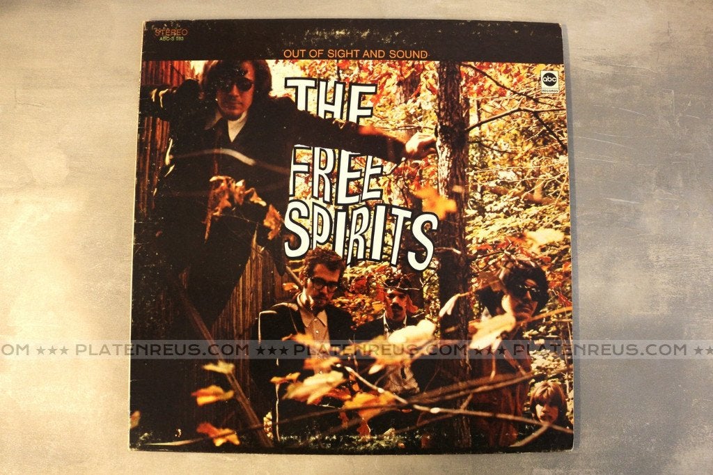 LP The Free Spirits – Out Of Sight And Sound 1967 Rock 4148, LP, Gebruikt, Beschermende buitenhoes, Ophalen of Verzenden