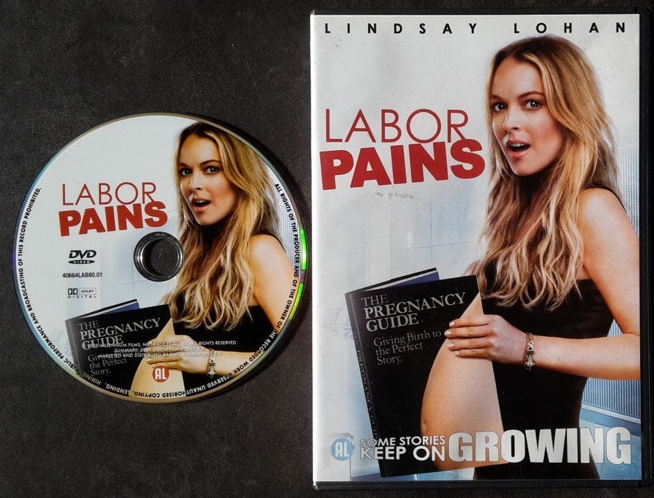 DVD - Labor Pains - Lindsay Lohan Komedie, Engels, Alle leeftijden, Nederlands, Romantische komedie