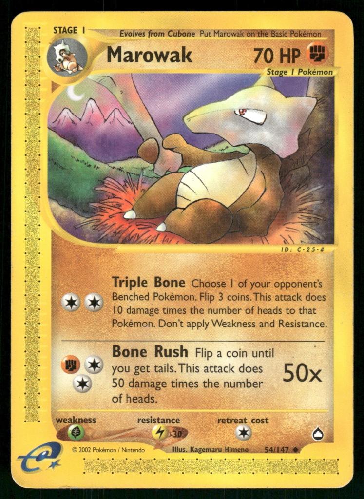 Marowak 54/147 - Aquapolis (NM), Verzenden, Gebruikt