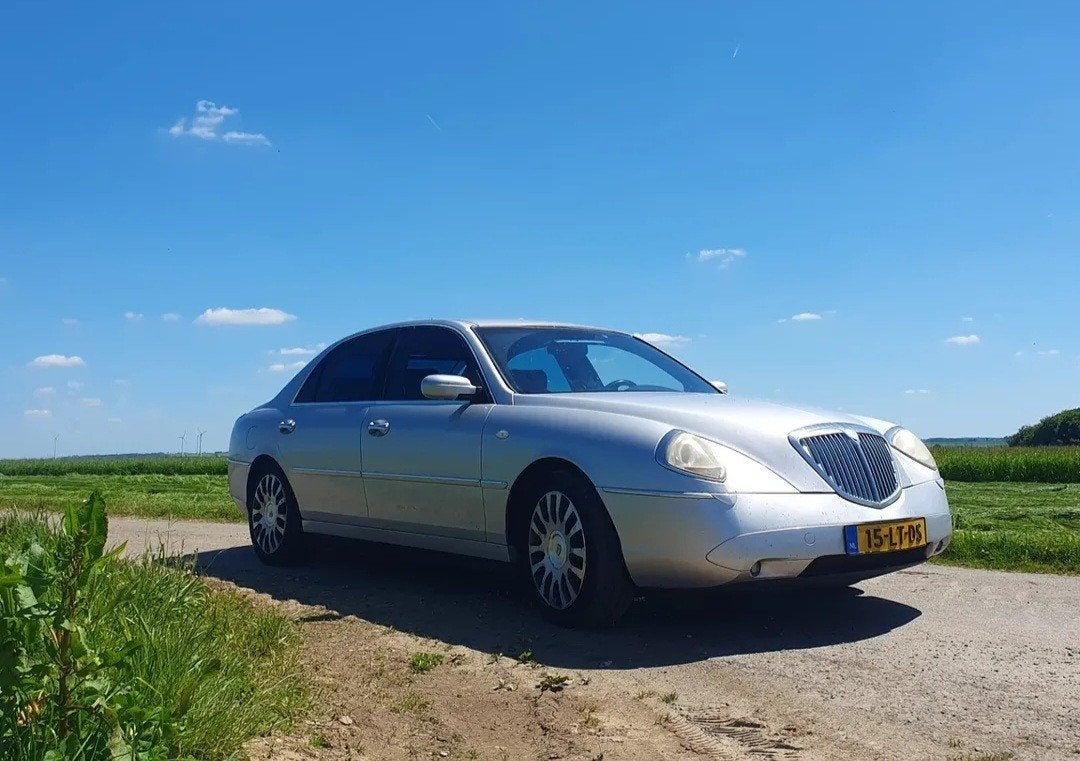 Lancia Thesis 3.0 V6 Comfortronic 2003 Grijs, Auto's, Lancia, Bedrijf, Thesis, Airbags, Airconditioning, Boordcomputer, Cruise Control