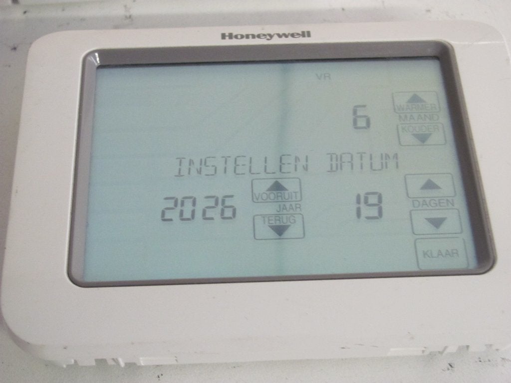 Honeywell digitale thermostaat met touchscreen, Doe-het-zelf en Verbouw, Thermostaten, Ophalen of Verzenden, Zo goed als nieuw