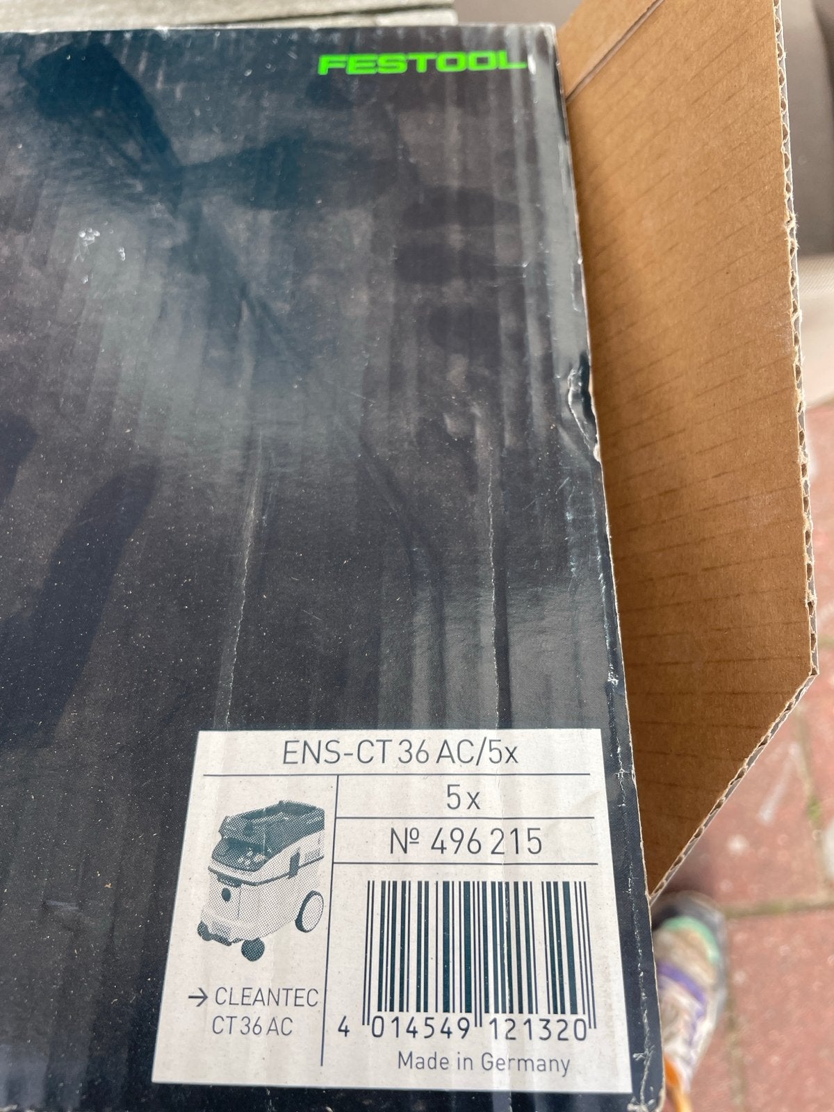 Festool Stofzakken CT 36 AC/HEPA (5 stuks), Stofzak, Overige merken, Overige typen, Nieuw