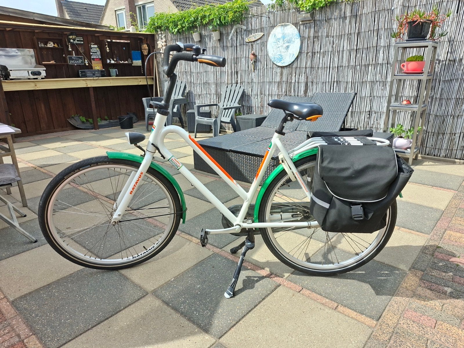 Batavus Postcode Loterij Fiets - 3 versnellingen, Fietsen en Brommers, Fietsen | Dames | Damesfietsen, Gebruikt, Batavus, Versnellingen