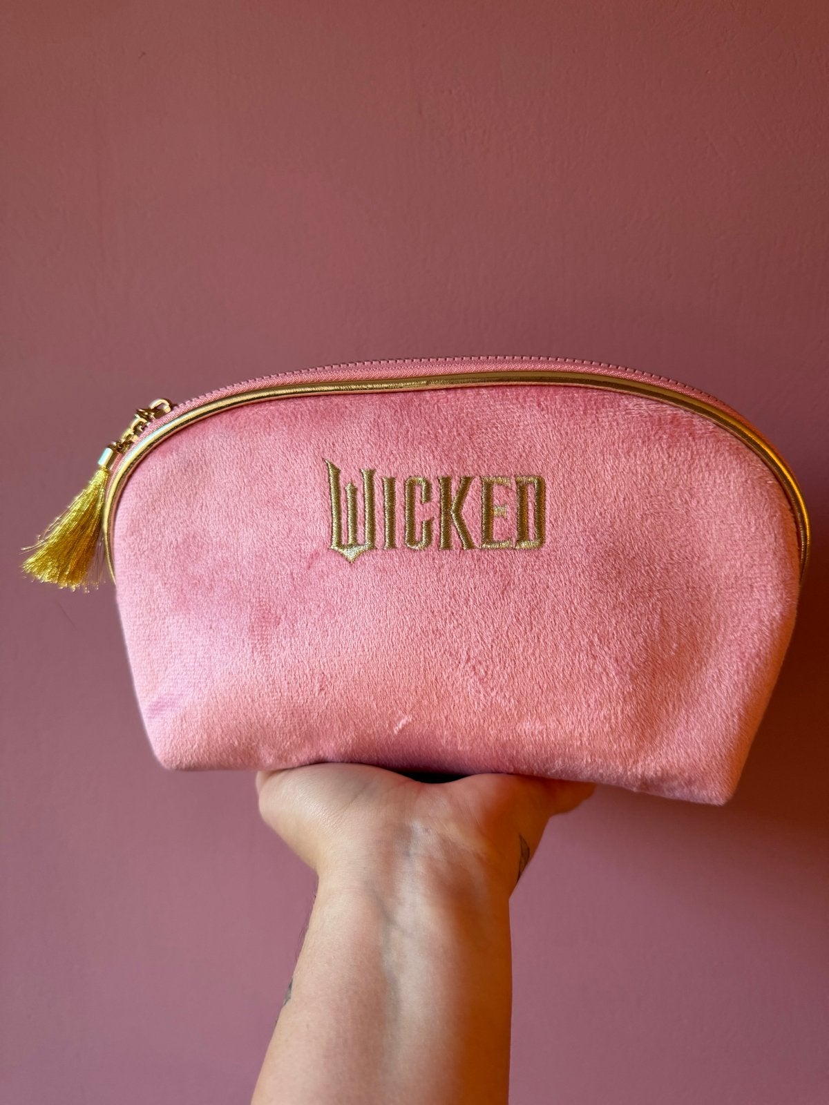 Wicked roze toilettas van Primark, Ophalen of Verzenden, Zo goed als nieuw, Roze, Dame