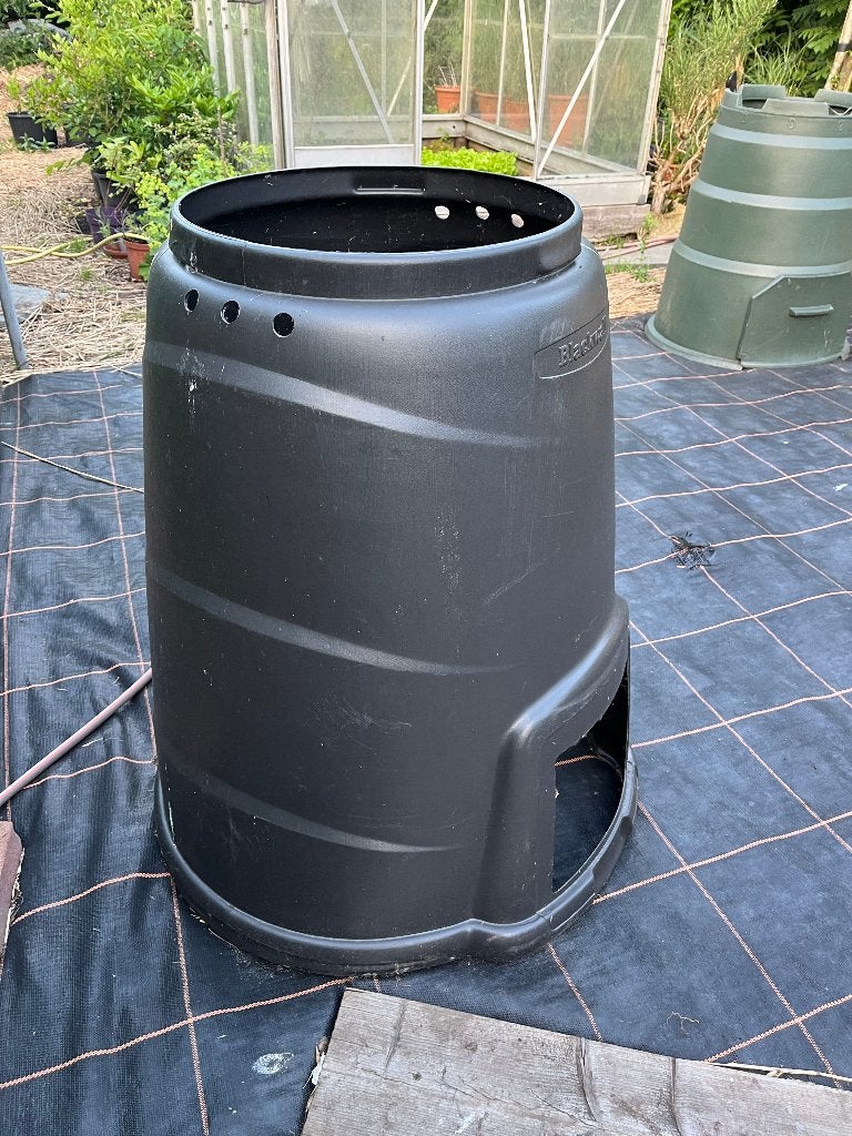 compost vat, Ophalen, Compost