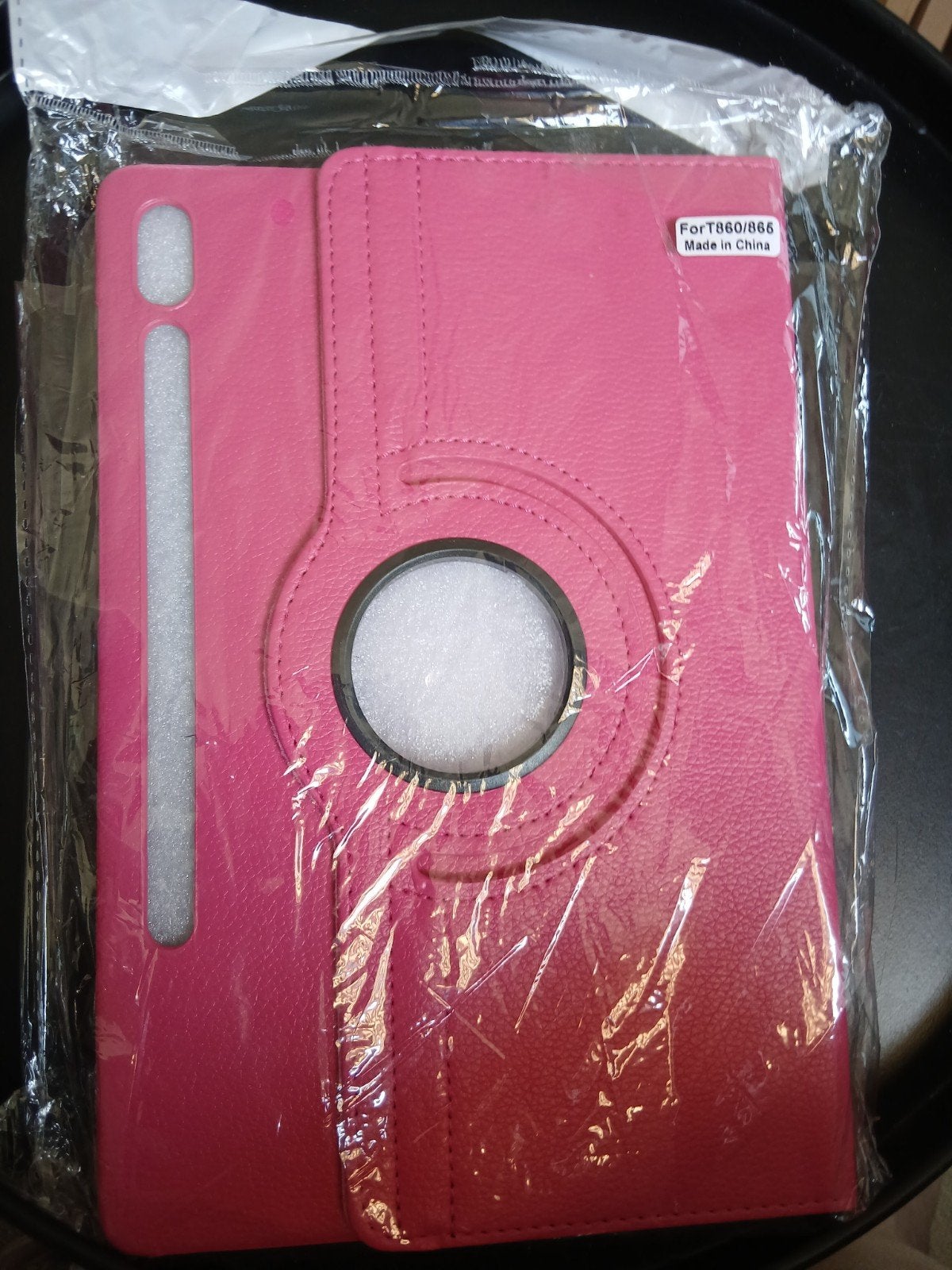 Roze 360 gr hoes voor Samsung Galaxy Tab, Computers en Software, Tablet-hoezen, 10 inch, Galaxy Tab T860/866, Nieuw, Bescherming voor- en achterkant