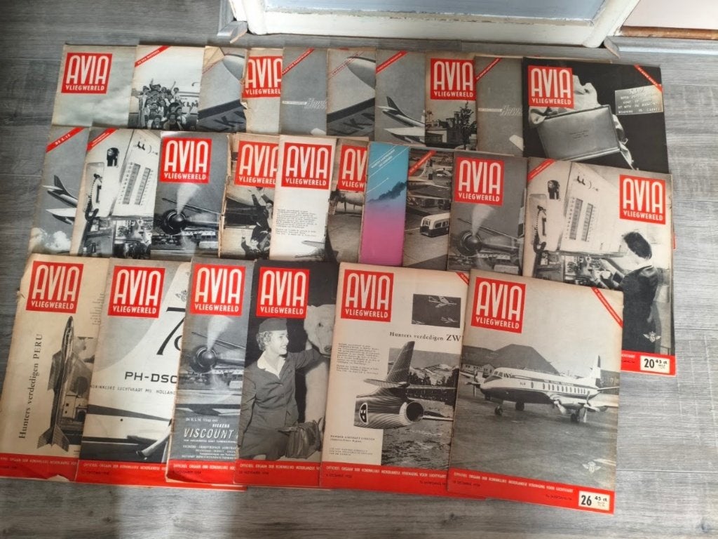 Serie Avia tijdschriften 26 nummers van jaar 1968, Ophalen of Verzenden, Gebruikt, Boek of Tijdschrift