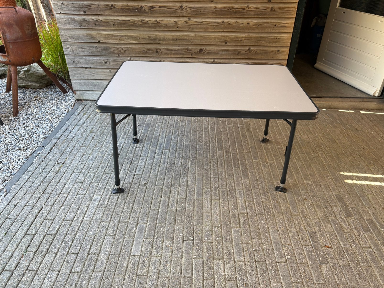Crespo AP-247 110 x 70 cm campingtafel, Caravans en Kamperen, Ophalen, Gebruikt, Campingtafel