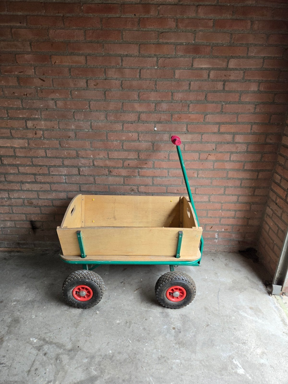 Bolderkar, Ophalen, Zo goed als nieuw