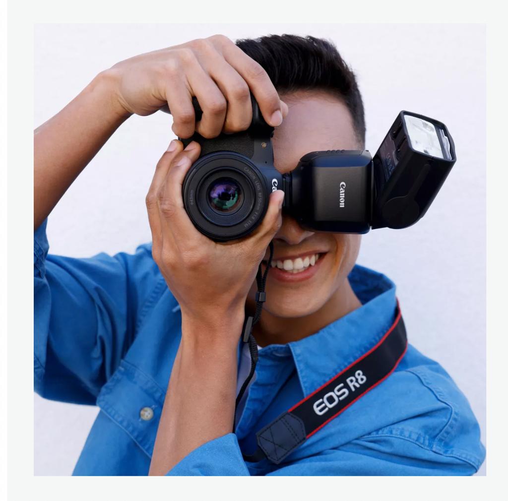 CANON EL-10 + GRATIS ROGUE FLASHBENDER: LARGE + SOFTBOX, Ophalen of Verzenden, Zo goed als nieuw, Canon, Kantelbaar