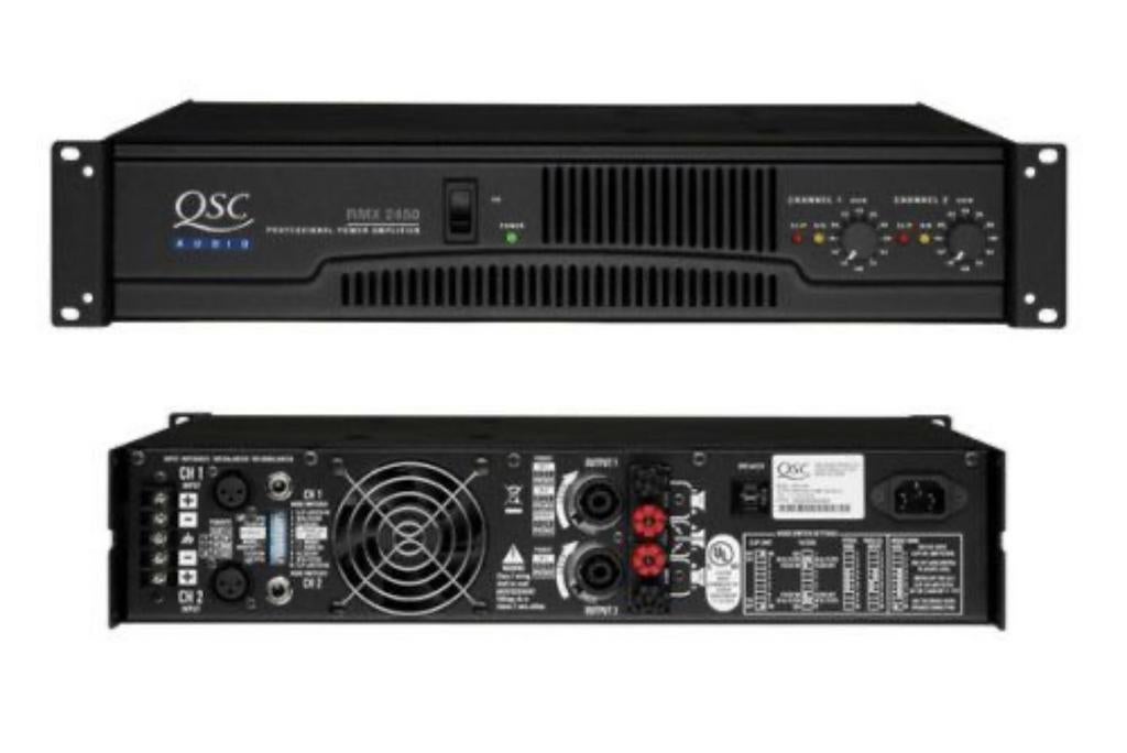 Qsc versterker rmx2450, Ophalen of Verzenden, Zo goed als nieuw, 1000 watt of meer