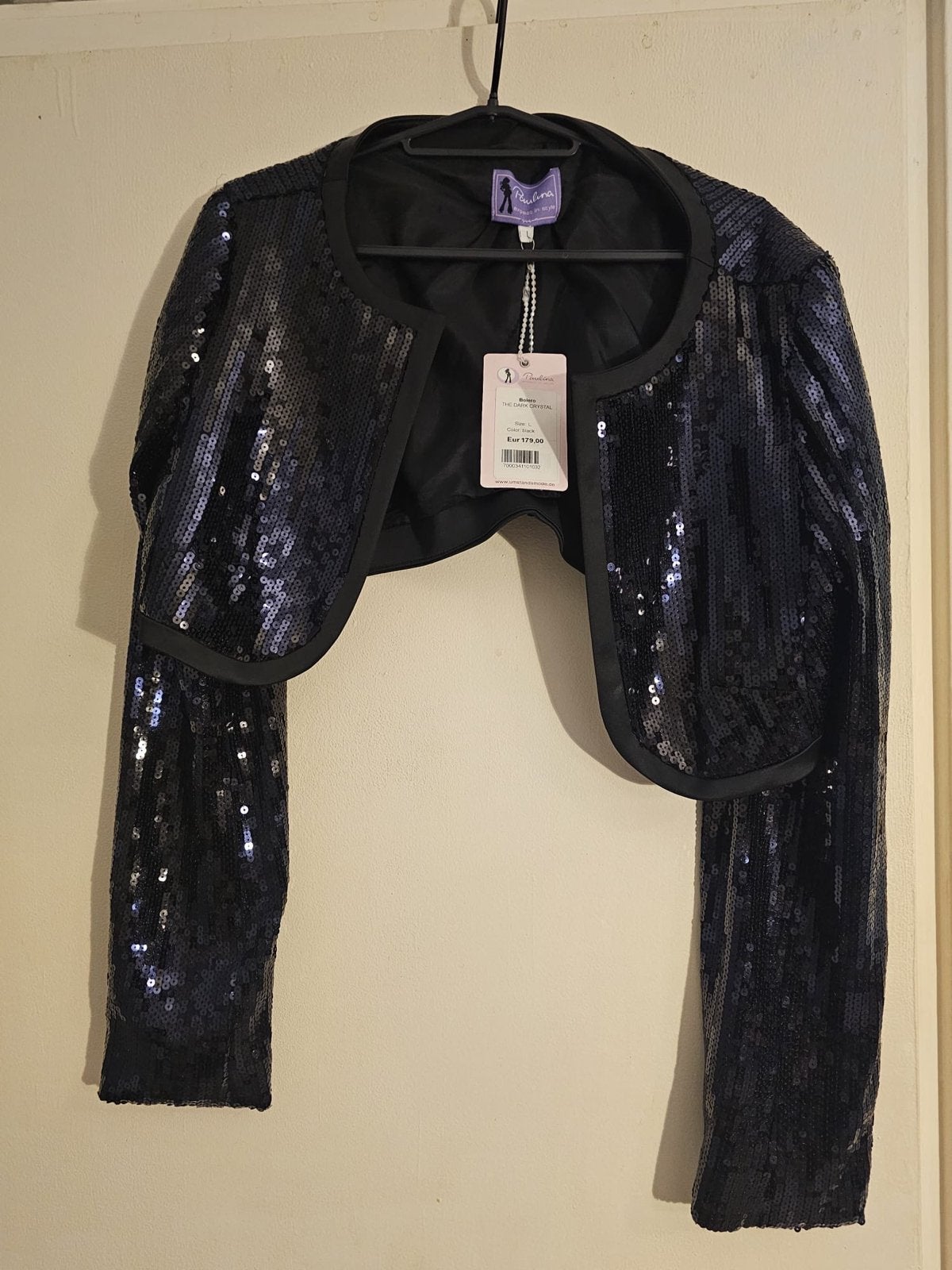 Nieuw Paulina Bolero 'The Dark Crystal' - Maat L, Ophalen, Zwart, Maat 42/44 (L), Nieuw