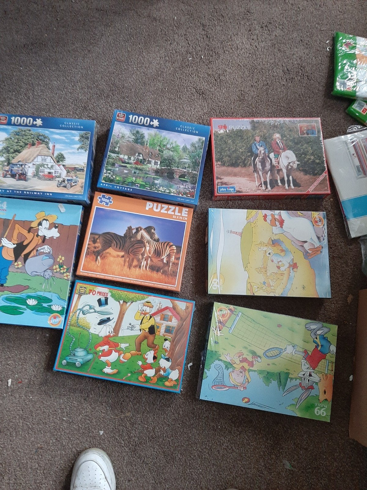 puzzels, Ophalen, Zo goed als nieuw