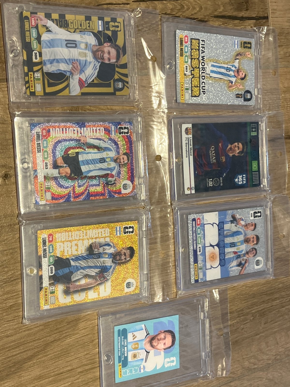 Lionel Messi Voetbal Kaart Collectie - Panini Adrenalyn XL, Ophalen of Verzenden, Zo goed als nieuw, Buitenlandse clubs, Spelerskaart