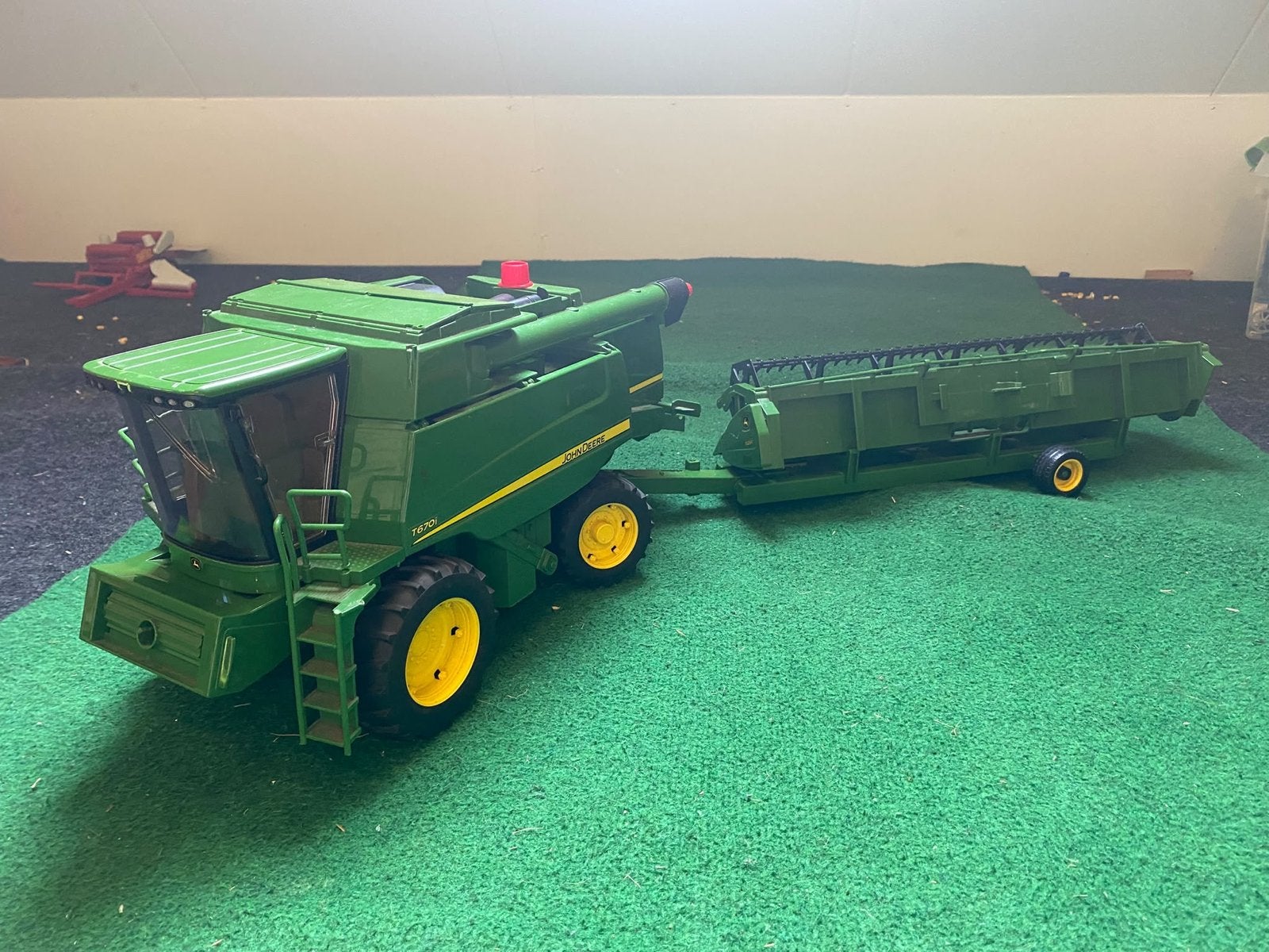 Bruder John Deere Maaidorser 02132, Ophalen of Verzenden, Gebruikt